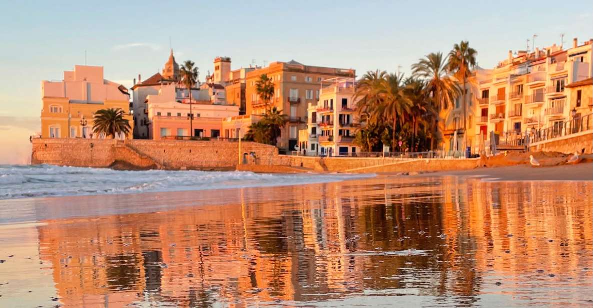 From Barcelona: Sitges Day Tour & Ultimate Paella Experience - Walking the Seafront Promenade