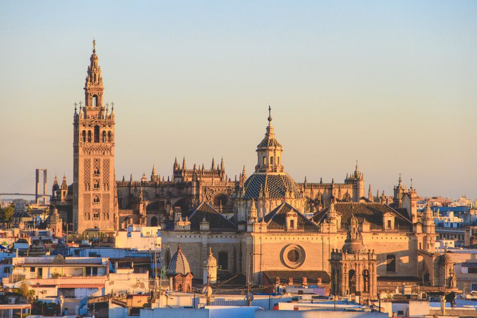 From Cádiz: Private Day Tour of Seville's Famous Landmarks - The Towering Giralda Bell Tower