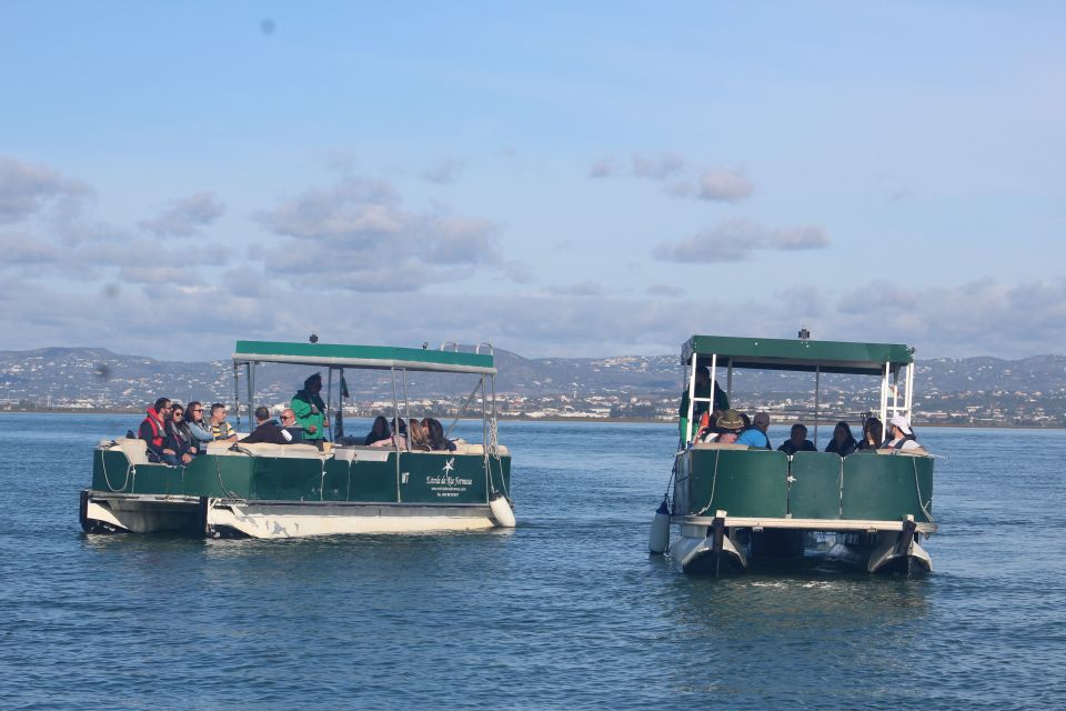 From Faro: 2-Island, 2-Stop Ria Formosa Catamaran Tour - Tour Features