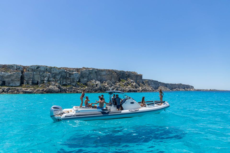 From Favignana: Egadi Islands Day Tour by Boat - Included in the Tour