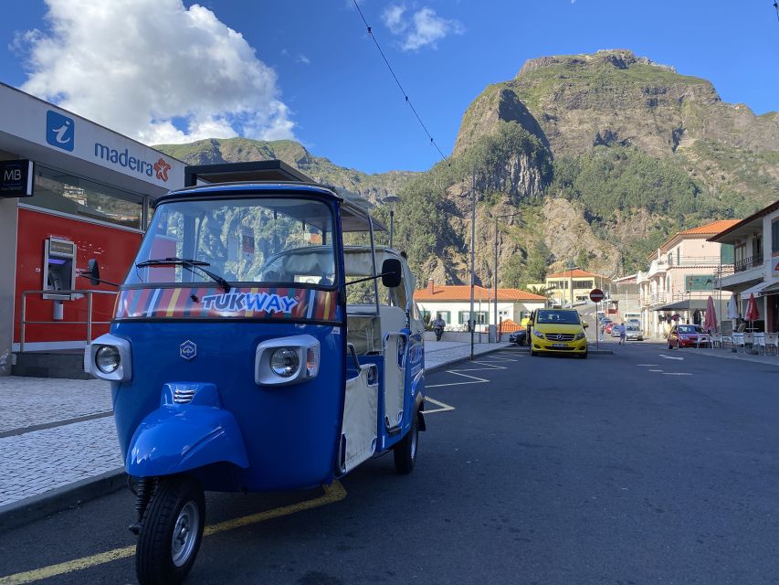 From Funchal: Madeira Nuns Valley Sightseeing Tuk-Tuk Tour - Pico Dos Barcelos Lookout