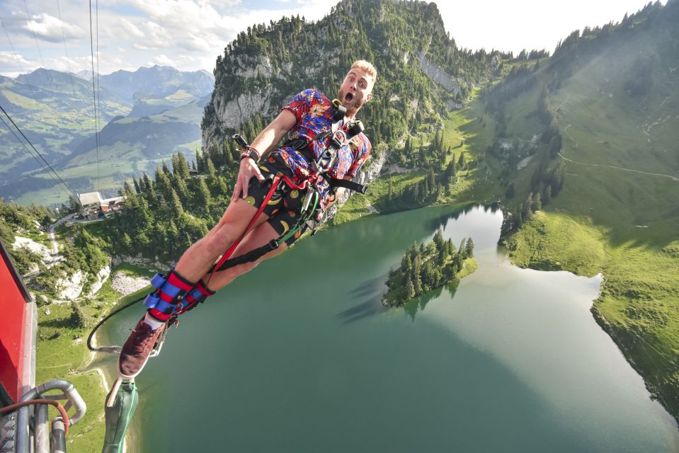 From Interlaken: Stockhorn Bungee Jump - Gondola Ride to Jump Site