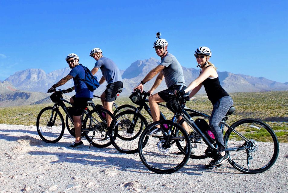 From Las Vegas: Red Rock Canyon Electric Bike Hire - Riding Through Red Rock