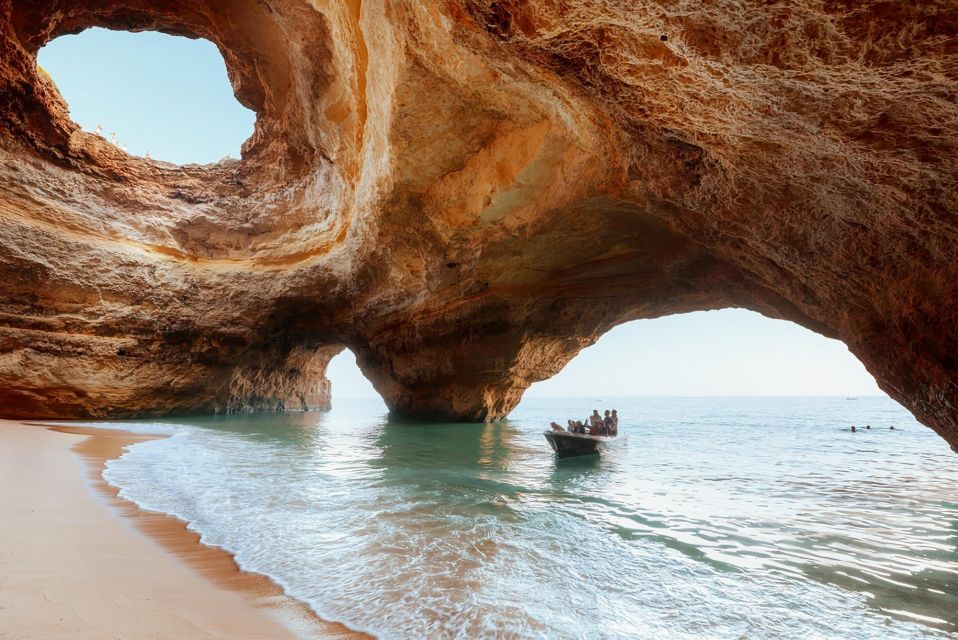 From Lisbon: Algarve, Benagil Sea Cave & Lagos Full-Day Tour - Praia Da Marinha