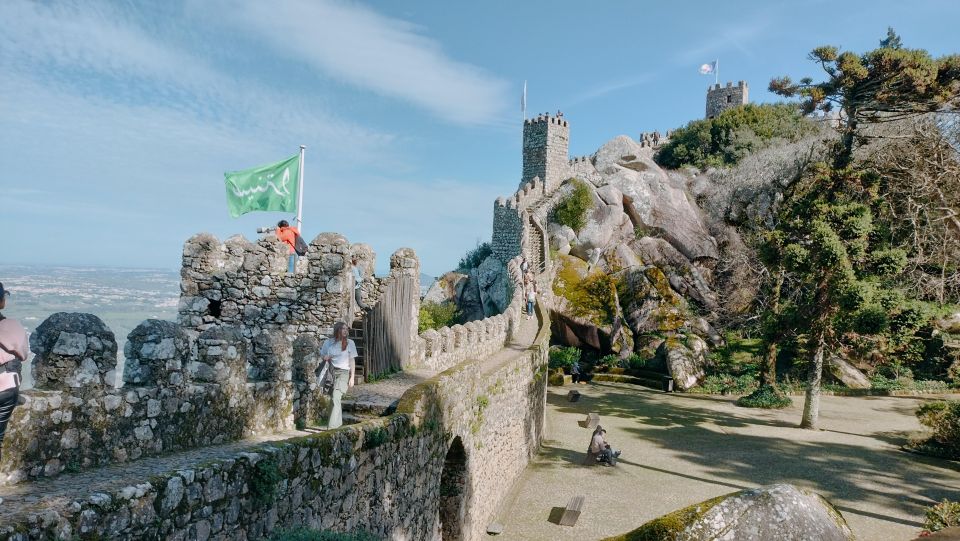 From Lisbon: Sintra, Pena Palace, Regaleira, Guided Day Tour - Moorish Castle