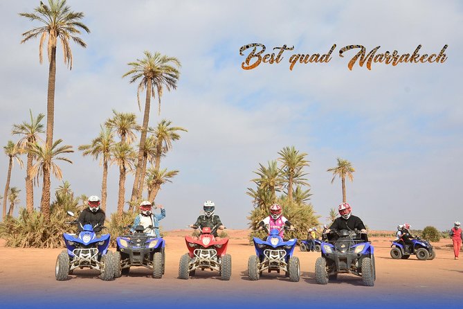 From Marrakech: Palm Grove Quad Bike and Camel Ride Tour - Mint Tea Break at Local House