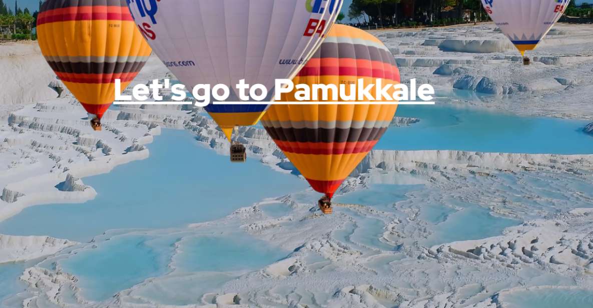 From Pamukkale/Karahayit: Sunrise Hot Air Balloon Flight - Pickup and Dropoff