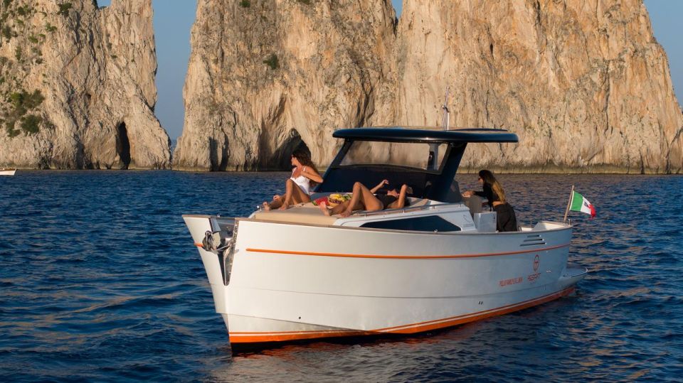 From Positano: Private Tour to Capri on a Gozzo Boat - Included Amenities