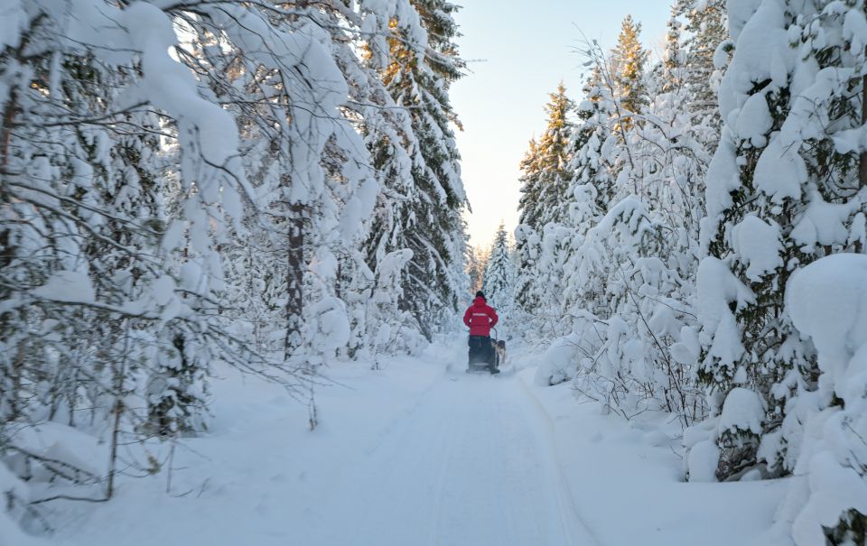 From Rovaniemi: Husky Safari and Salmon Ice Fishing - Thermal Outerwear and Equipment