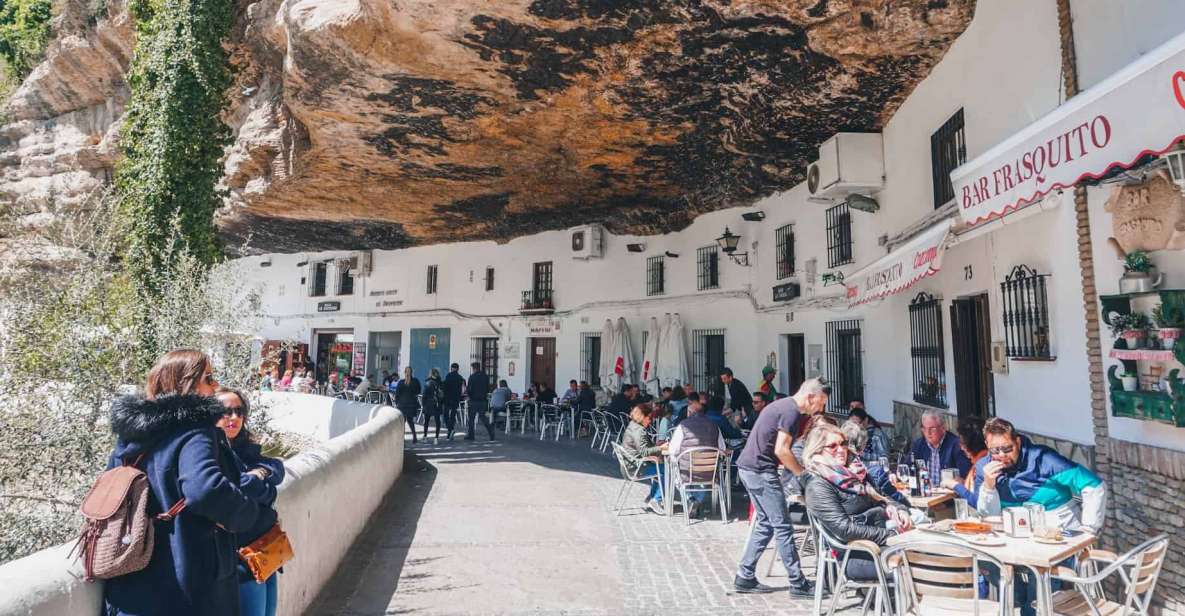 From Seville: Ronda and Setenil De Las Bodegas Private Tour - Visiting Setenil De Las Bodegas