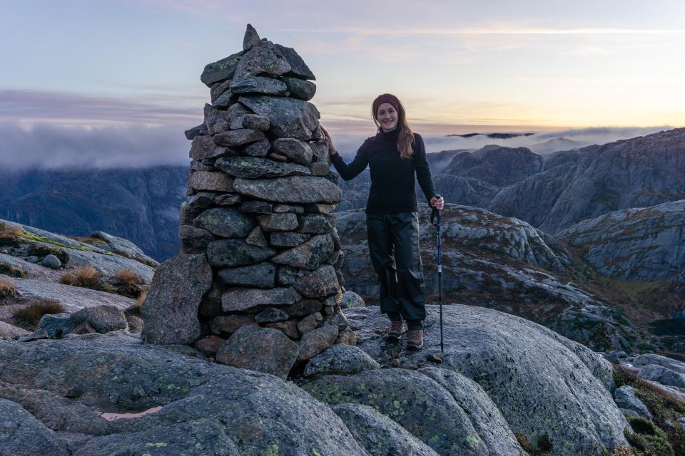 From Stavanger: Off-Season Guided Hike to Kjerag - Included