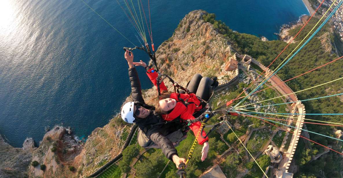 From the City of Side, Alanya, Paragliding - Inclusions and Exclusions