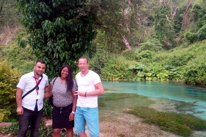 Gjirokastra - The Stone City & Blue Eye - The Monument of Nature. - Visiting the Blue Eye Spring