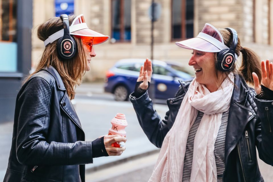 Glasgow: Silent Disco Adventure Tour - Singing, Dancing, and Cheering