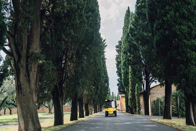 Golf Cart Driving Tour in Rome: 2.5 Hrs Catacombs & Appian Way - Driving Along the Appian Way