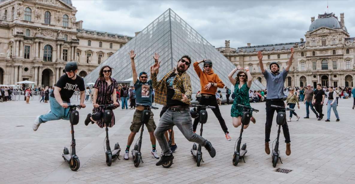 Guided Electric Scooter Tour of Paris - Riding the Electric Scooters