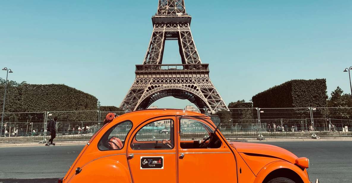 Guided Tour of Paris in Citroën 2CV - Exclusive Luxury Streets