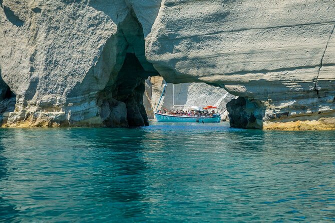 Half Day Boat Tour to Kleftiko Milos - Meeting and Pickup