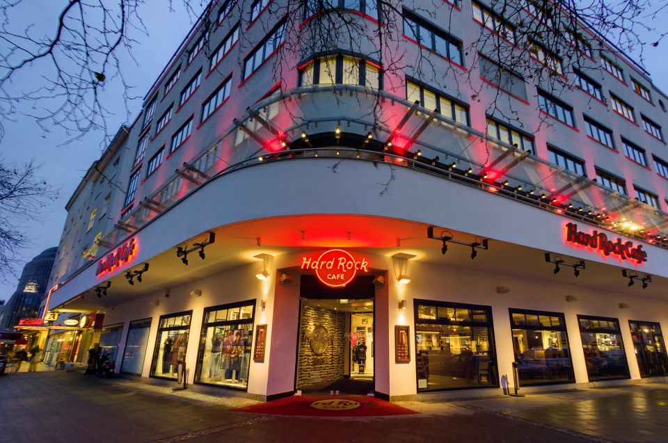 Hard Rock Cafe Berlin With Set Menu for Lunch or Dinner - Skip-the-line Entry and Priority Seating