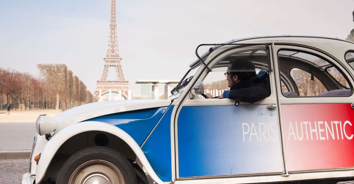 Highlights of Paris: Private 6-Hour Vintage 2CV Tour - Vintage Citroen 2CV