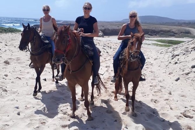 Horseback Riding 2 Hour SUNSET , Rock Formation / Countryside and Beach Ride - Pickup and Drop-off