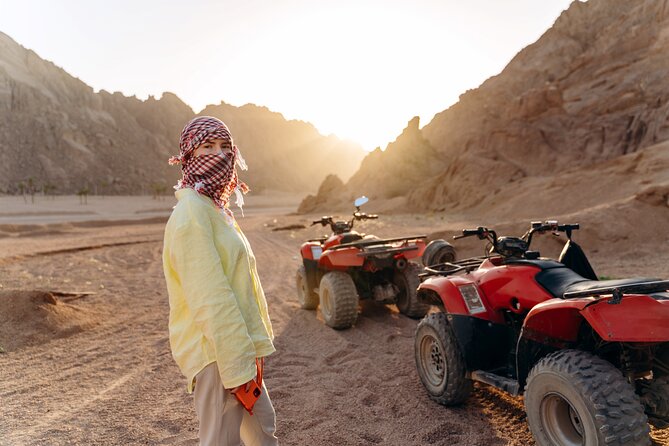 Hurghada: Quad, Jeep, Camel and Buggy Safari With BBQ Dinner - Hotel Transfers and Pickup