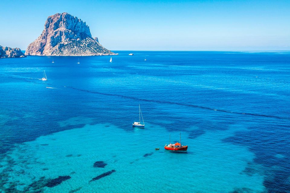 Ibiza: Speed Boat Excursion to Atlantis & Es Vedra +Snorkel - Stops Along the Way