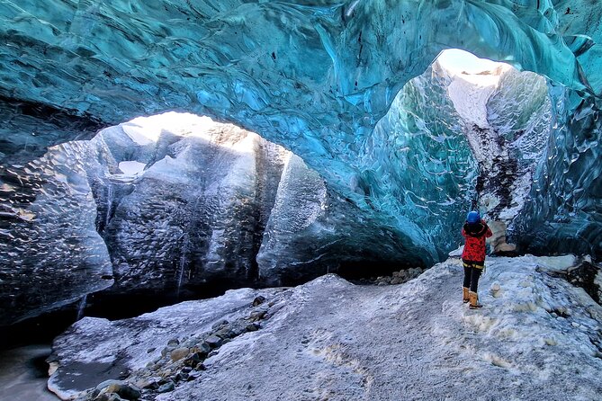 Ice Cave and Glacier Walk Into Blue Glacier Canyon - Explore the Ice Cave