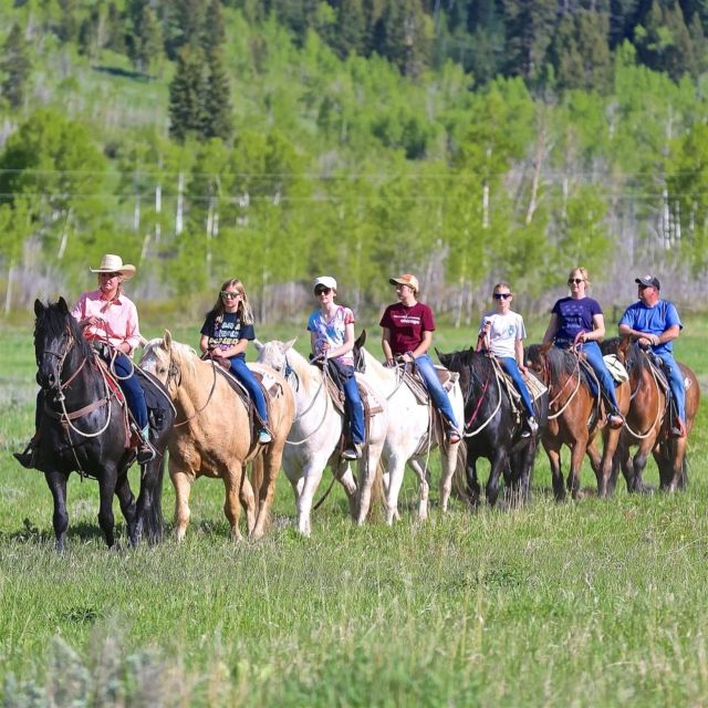 Jackson Hole: Bryan's Flat Guided Scenic Horseback Ride - Included in the Tour