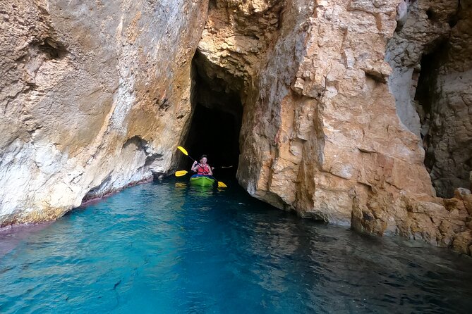 Kayak and Snorkel Excursion in Jávea. Portitxol - Granadella - Included Amenities