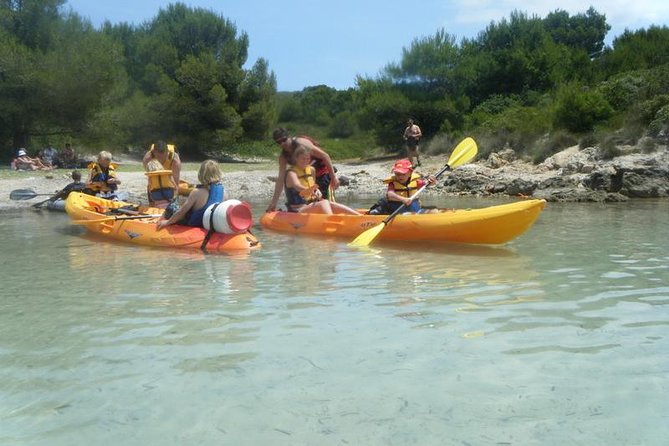 Kayak Rental Menorca - Enjoying Refreshments and Beaches