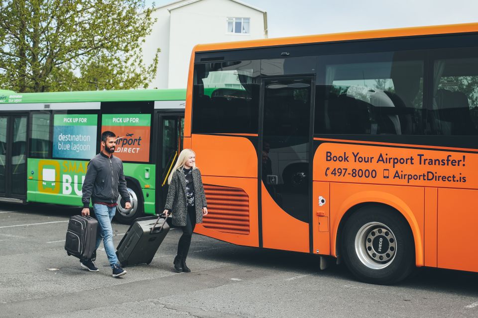 Keflavik Airport & Reykjavik Hotels: Economy Bus Transfer - Pickup and Drop-off Locations