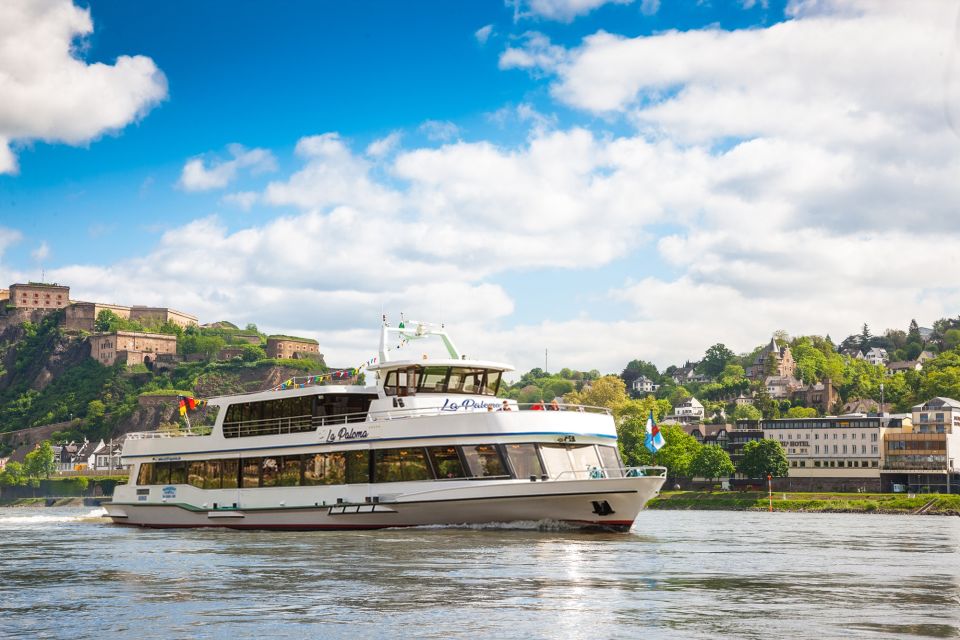 Koblenz: 2-Hour Sightseeing Cruise on the Rhine - Sail Down the Rhine