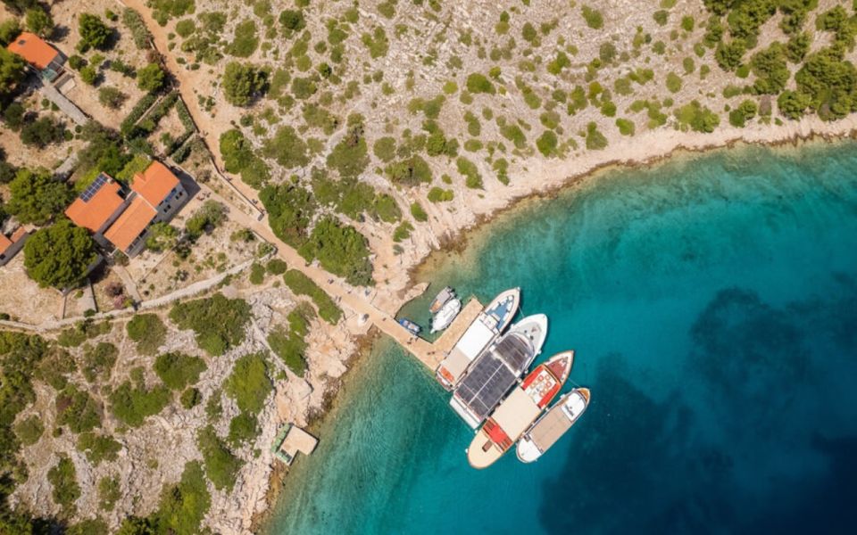 Kornati National Park Telascica & Beach Lojena Tour by Boat - Included Amenities