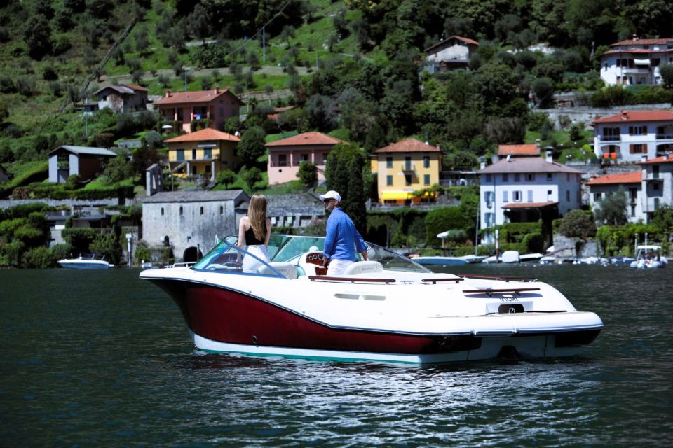 Lake Como: 3-Hour Luxury Speedboat Private Tour - Included Amenities