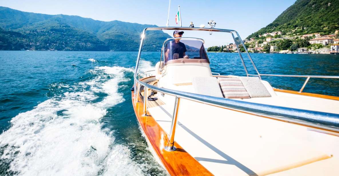 Lake Como: Bellagio SpeedBoat Grand Tour - Highlights