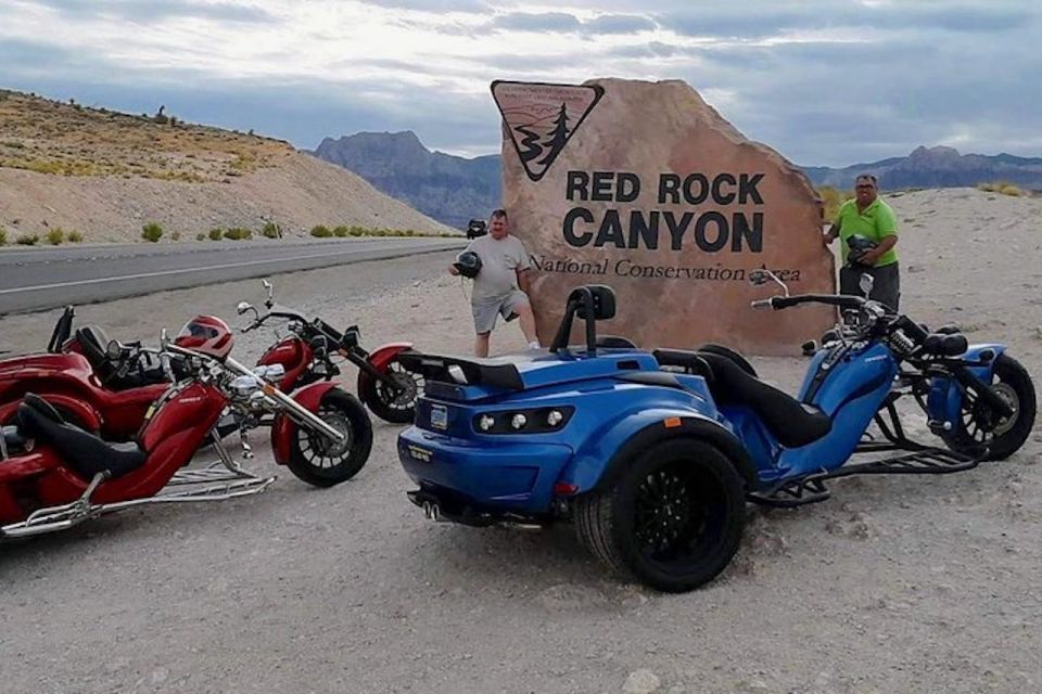 Las Vegas: Red Rock Canyon and Las Vegas Strip Trike Tour - Scenic Landscapes