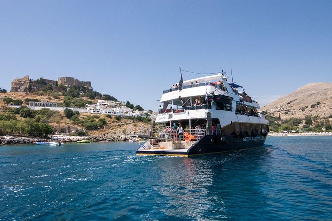 Lindos Full Day Boat Tour With Swimming - Swimming Stops