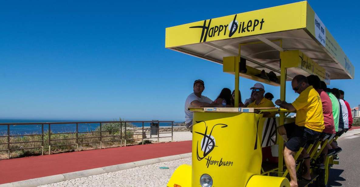 Lisbon: 1-Hour Beer or Sangria Bike Sightseeing Tour - Drinks and Music