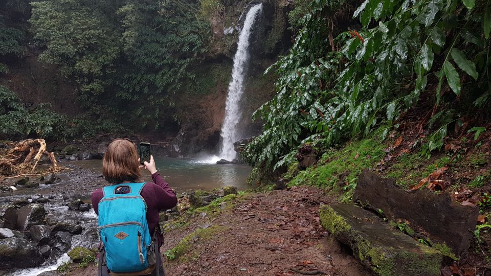 Lomba De São Pedro: Waterfall Hiking Tour With Tea Tasting - Transportation and Logistics