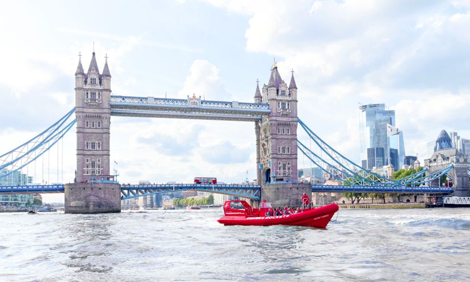 London: River Thames Speed Boat Tour - Award-Winning Comedian Guide