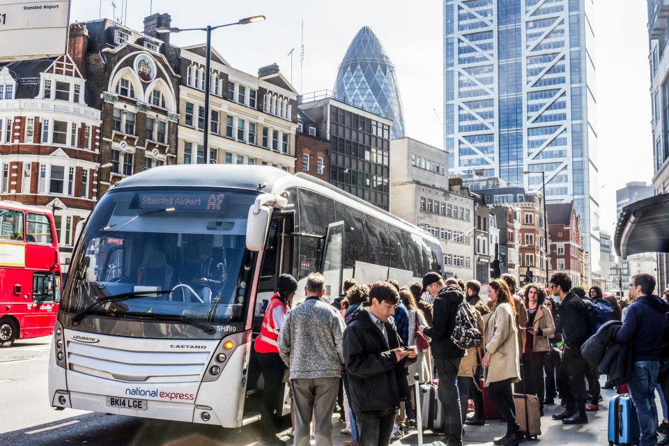 London: Stansted Airport From/To Central London Bus Transfer - Convenient Central London Destination Options