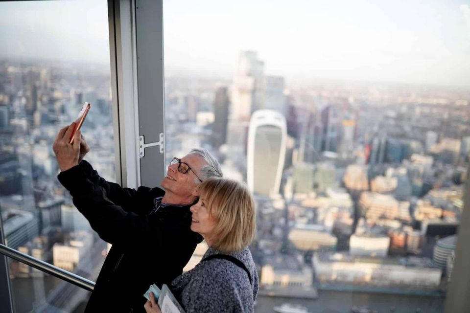 London: the View From the Shard - Highest Viewing Platform in Europe