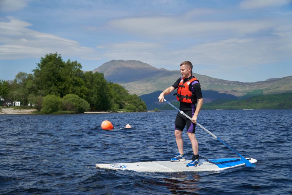 Luss: Loch Lomond Paddleboard Hire - Buoyancy Aid Inclusion