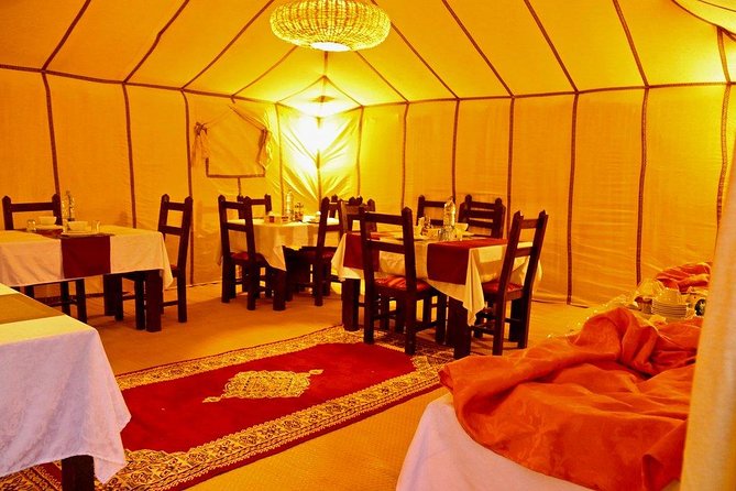 Luxury Camp in Merzouga Desert With Camel Ride, Car 4WD - Logistics