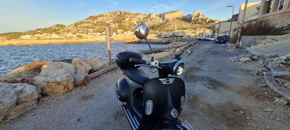 Marseille: Electric Motorcycle Rental With Smartphone Guide - Included