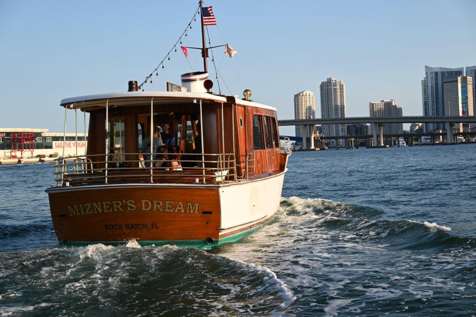 Miami: Vizcaya Sunset Cruise - Scenic Panorama