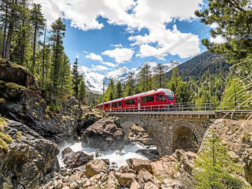 Milan: Bernina and Glacier Train Tickets & Sankt Moritz Tour - Scenic Journey Details