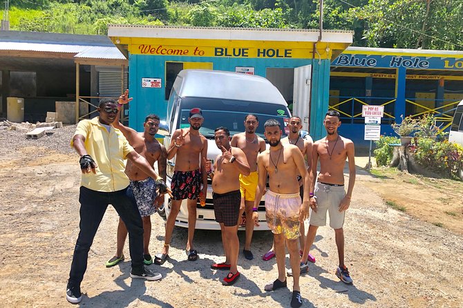 Mobay to Martha Brae River Rafting, Blue Hole & Secret Falls Tour - Pickup Details