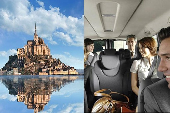 Mont St Michel Small Group Guided Day Tour by Minivan From Paris - Meeting and Transport